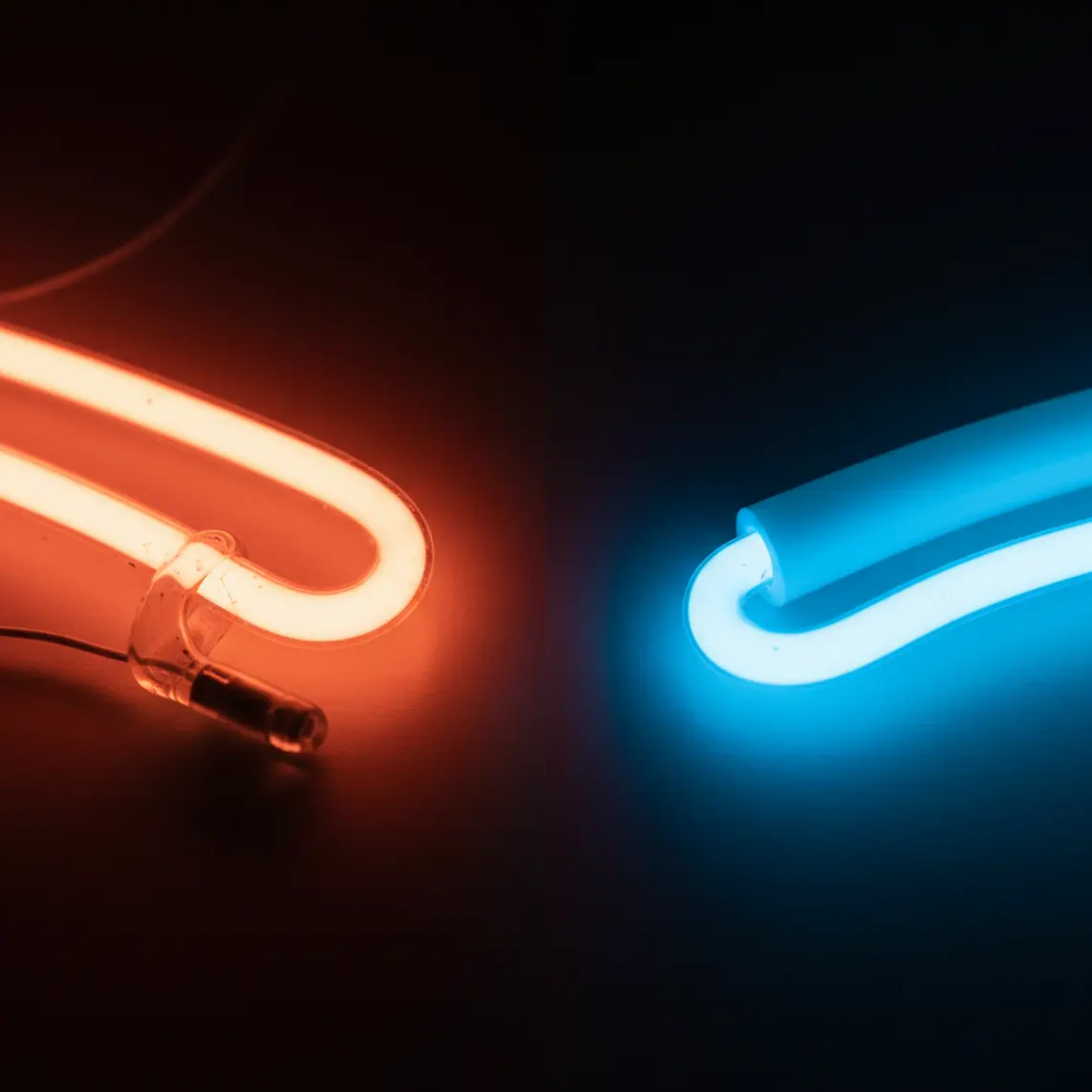 LED vs Glass
